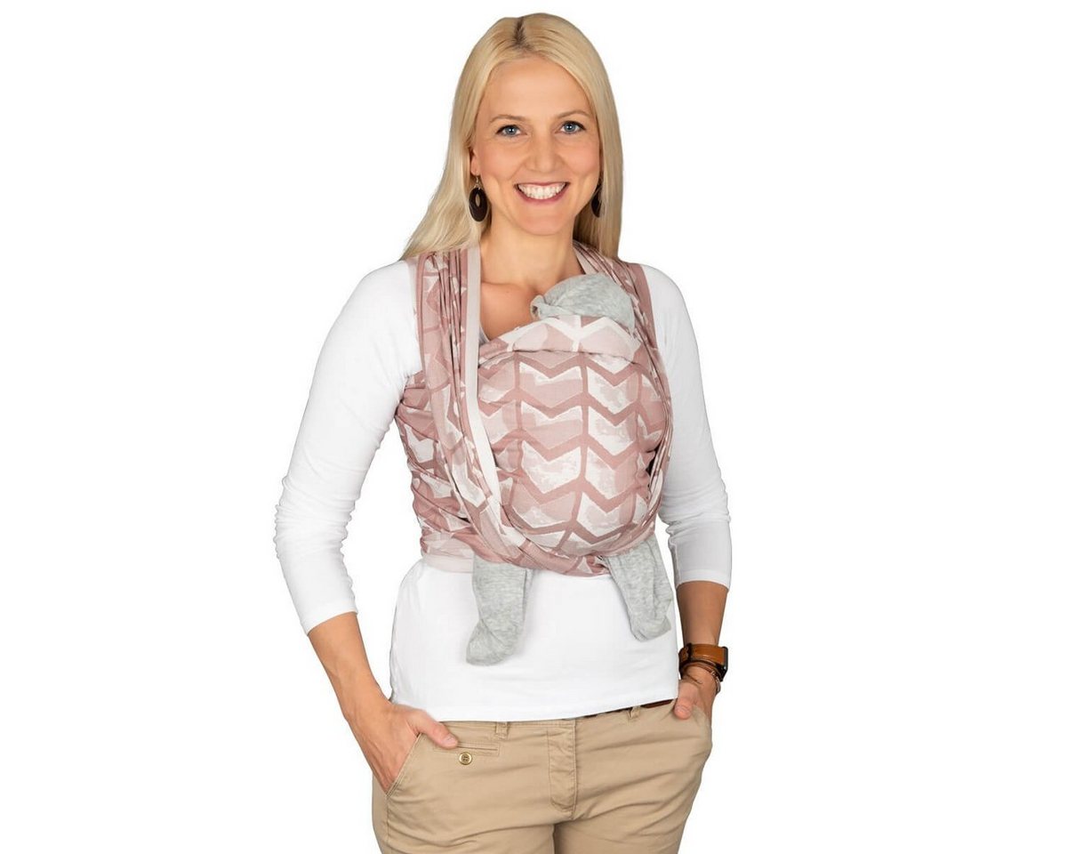 Hoppediz Tragetuch Gewebtes Tragetuch kbA, aus 100% Bio-Baumwolle von Hoppediz