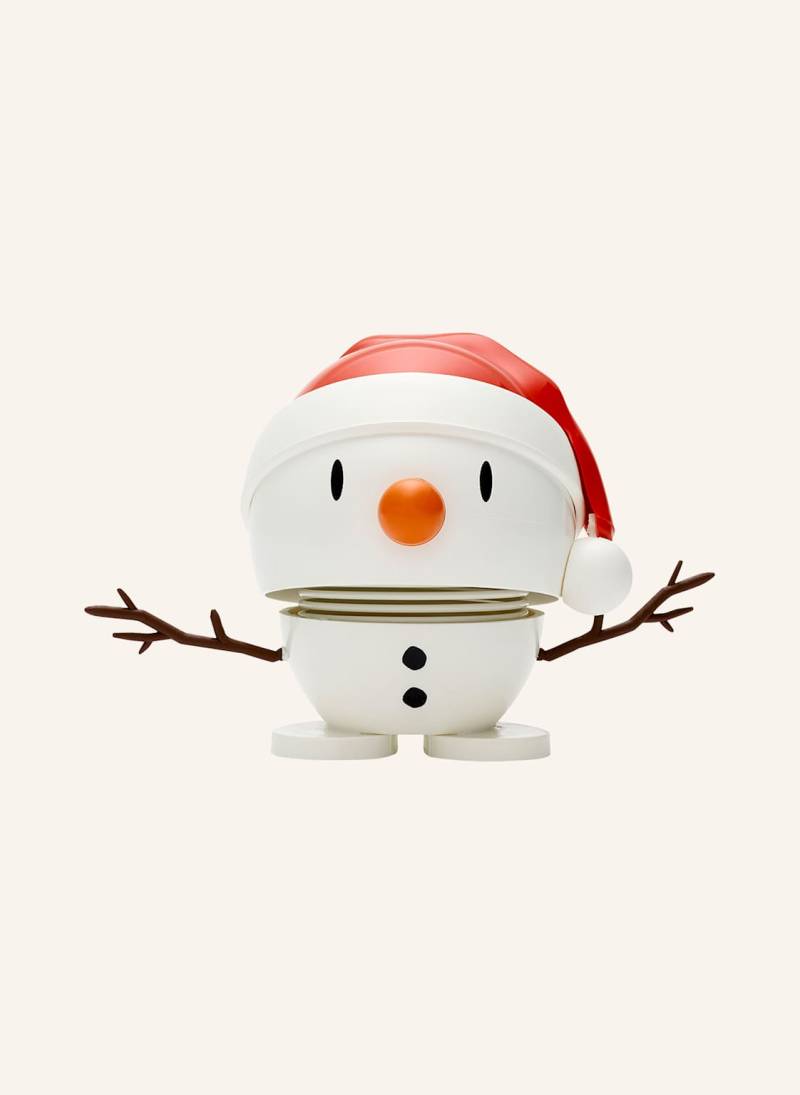 Hoptimist Dekofigur Santa Snowman S weiss Hoptimist Dekofigur Santa Snowman S weiss von Hoptimist