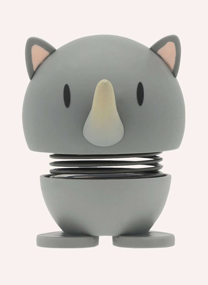 Hoptimist Dekofigur Soft Rhino S grau von Hoptimist