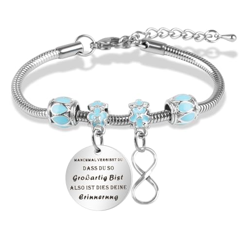 Inspirierendes Armband Manchmal Vergisst Du Dass Du Groβartig Bist, Verstellbar Glücksbringer Armband für Mädchen Geschenke, Armband Damen Geburtstagsgeschenk für Frauen Besten Freunde Töchter Mutter Inspirierendes Armband Manchmal Vergisst Du Dass Du Groβartig Bist, Verstellbar Glücksbringer Armband für Mädchen Geschenke, Armband Damen Geburtstagsgeschenk für Frauen Besten Freunde Töchter Mutter von Hopton