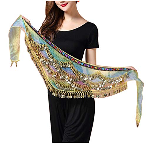 HorBous Bauchtanz Hüfttuch Gürtel mit Belly Dance Bauchtanz Hüfttuch Kostüm 300 Münzen HorBous Bauchtanz Hüfttuch Gürtel mit Belly Dance Bauchtanz Hüfttuch Kostüm 300 Münzen von HorBous