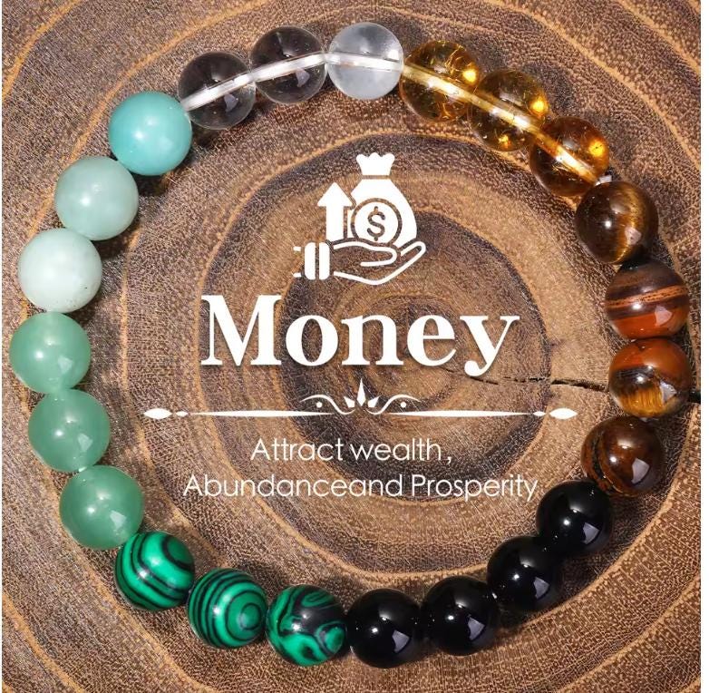 Natural Stone Intention Armband Heilende Energie Für Bestimmte Absichten Natural Stone Intention Armband Heilende Energie Für Bestimmte Absichten von HorizonWanderers