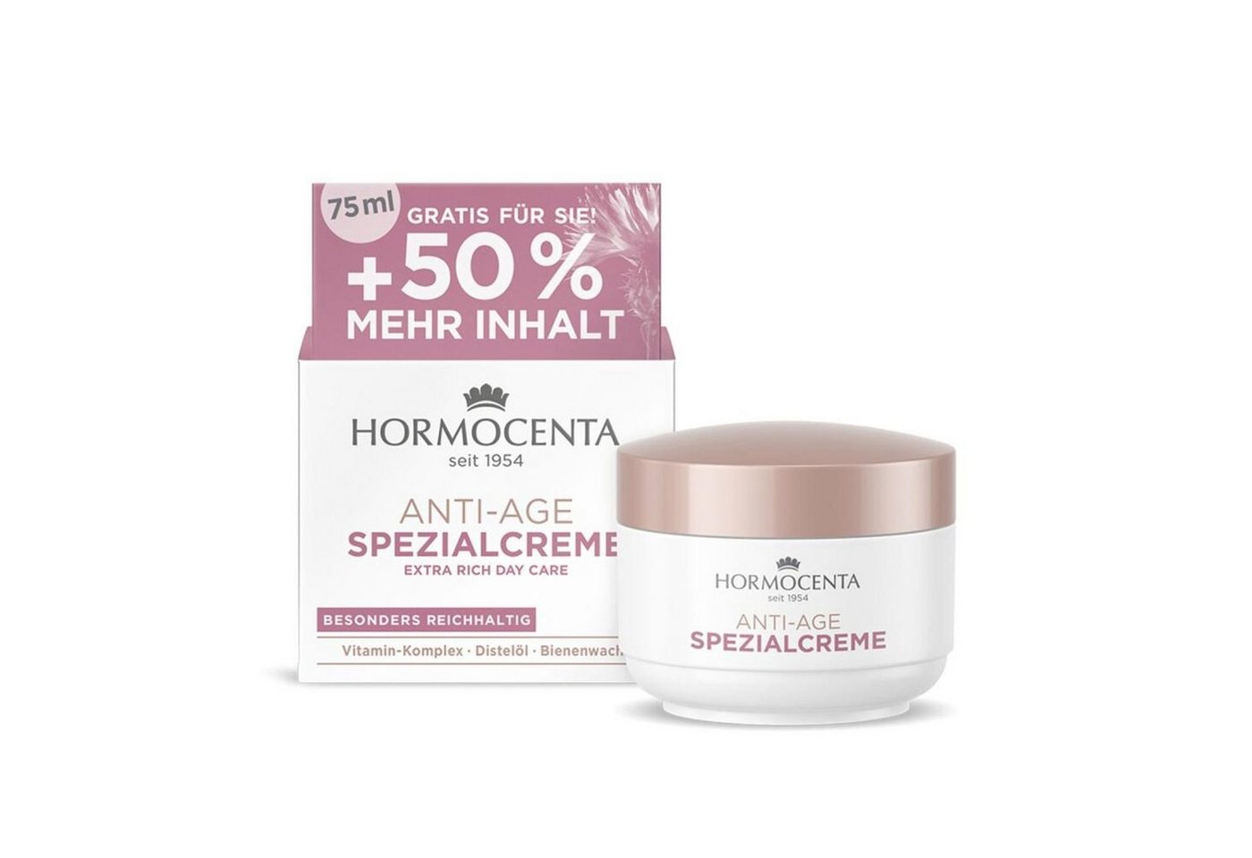 Hormocenta Kosmetik GmbH Anti-Aging-Creme 6x Hormocenta 75ml Anti Age Spezialcreme Tagespflege Nachtlotion Haut, 6-tlg. Hormocenta Kosmetik GmbH Anti-Aging-Creme 6x Hormocenta 75ml Anti Age Spezialcreme Tagespflege Nachtlotion Haut, 6-tlg. von Hormocenta Kosmetik GmbH