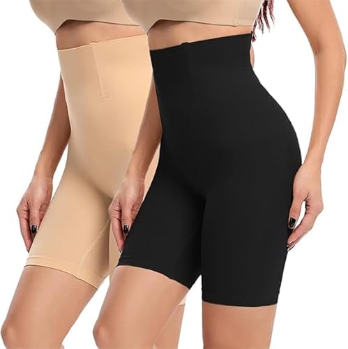 Bauchweg Unterhose Damen Radlerhose Hoher Taille Shapewear Postpartale Bauchkontroll-Höschen Nahtlose Miederhose Butt Lifter Bauch Weg Hose Shaper Miederpant Boxershorts für Unter Röcken von Hornice