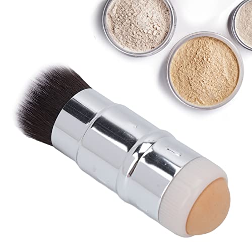 Volcanic Oil Absorbing Roller, Portable Oil-Resistant Face Roller, Oil Absorbing Face Roller Portable Reusable Oil Control Volcanic Skin Roller Teleskop Foundation Brush(rosa) von Horoper