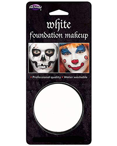 Halloween & Karneval Make-up weiß von Horror-Shop