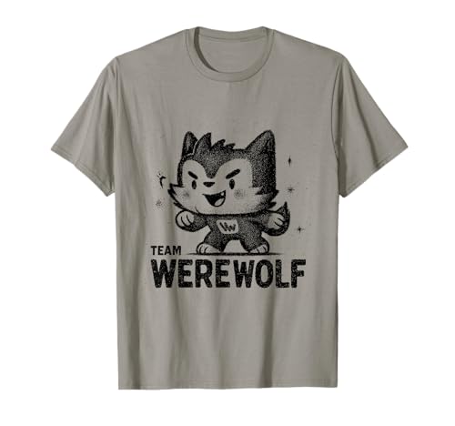 Cooles Werwolf-Team für Kinder und Erwachsene Halloween T-Shirt Cooles Werwolf-Team für Kinder und Erwachsene Halloween T-Shirt von HorrorStore
