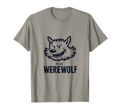 Cooles Werwolf-Team für Kinder und Erwachsene Halloween T-Shirt Cooles Werwolf-Team für Kinder und Erwachsene Halloween T-Shirt von HorrorStore