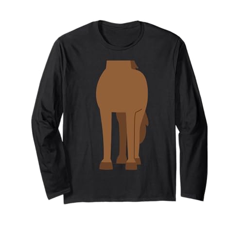 Lustiges Halloween-Kostüm für Kinder, Lehrer, Braun Langarmshirt Lustiges Halloween-Kostüm für Kinder, Lehrer, Braun Langarmshirt von Horse Costume Funny