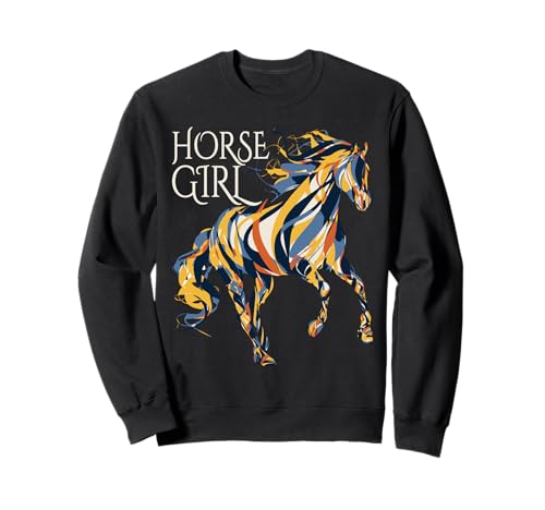 Girls Love Horses – Reiten – Pferd Mädchen Sweatshirt Girls Love Horses – Reiten – Pferd Mädchen Sweatshirt von Horse Girl - A Girl Who Loves Horses Riding