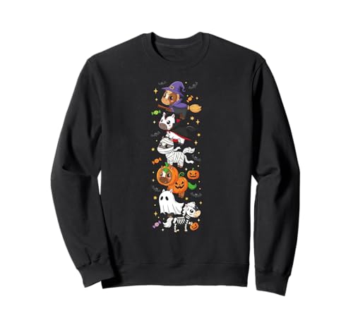 Lustiges Pferd Hexe Vampir Geist Halloween Kinder Herren Damen Sweatshirt Lustiges Pferd Hexe Vampir Geist Halloween Kinder Herren Damen Sweatshirt von Horse Lover Halloween Skeleton Mummy Outfits