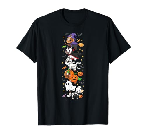 Lustiges Pferd Hexe Vampir Geist Halloween Kinder Herren Damen T-Shirt Lustiges Pferd Hexe Vampir Geist Halloween Kinder Herren Damen T-Shirt von Horse Lover Halloween Skeleton Mummy Outfits