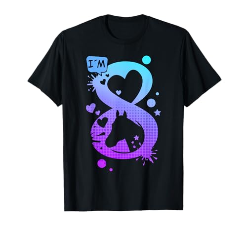 8. Geburtstag Pferd 8 Jahre Pferde Mädchen Reiter T-Shirt 8. Geburtstag Pferd 8 Jahre Pferde Mädchen Reiter T-Shirt von Horse-Meets-B-day Designs & Geschenkideen