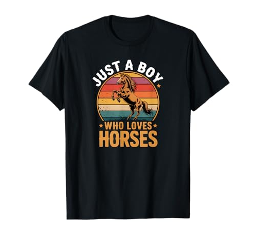 Jungen Pferd T-Shirt Jungen Pferd T-Shirt von Horse Shirts & Gifts for Boys