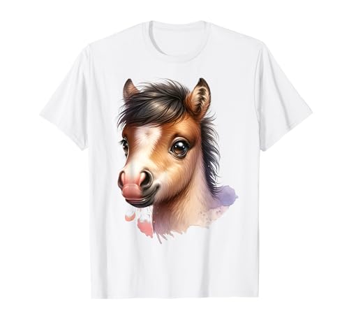 Kawaii Pony Design für Pferdefans und Kinder T-Shirt Kawaii Pony Design für Pferdefans und Kinder T-Shirt von Horse and Pony Designs for Kids and Riders
