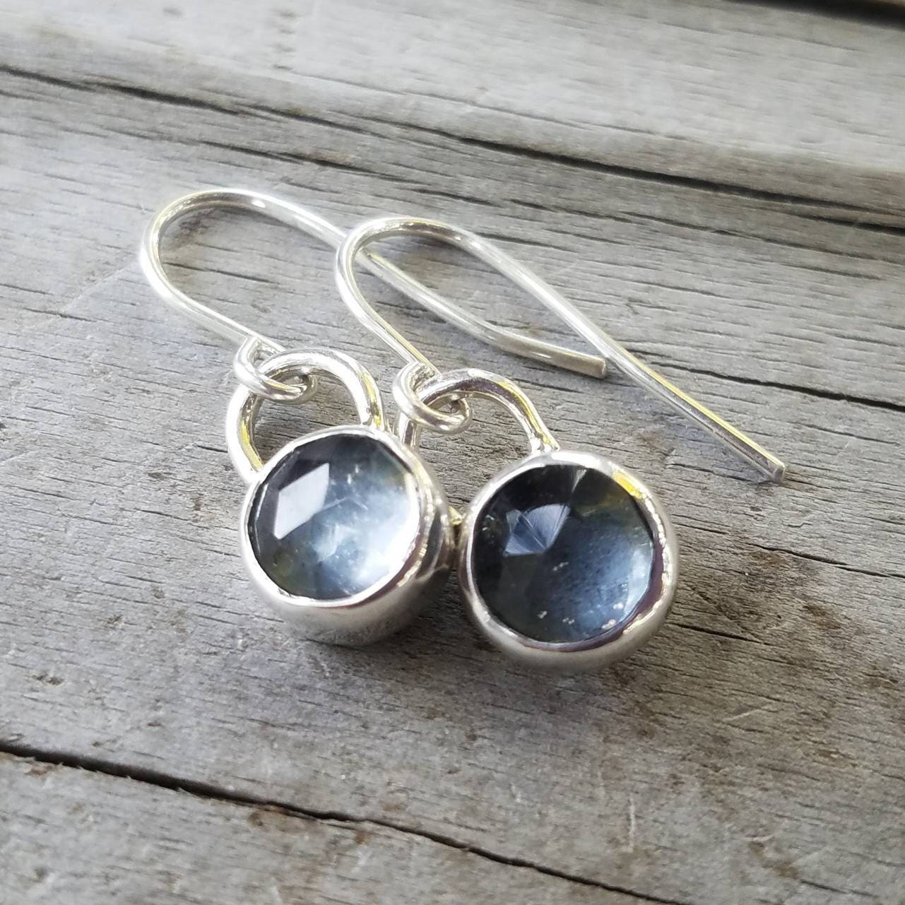 Crystal Ohrringe Sterling Silber von HorseCreekJewelry