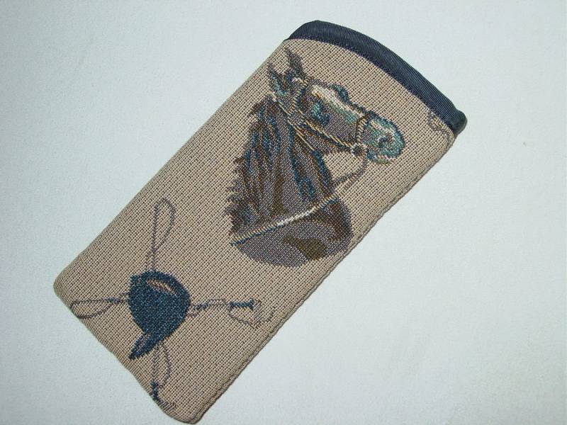 Pferd Und Hund, Hunde Brillenetui/Sonnenbrillen Etui, Reiter Brillenetui Pferd Und Hund, Hunde Brillenetui/Sonnenbrillen Etui, Reiter Brillenetui von HorseHandbags