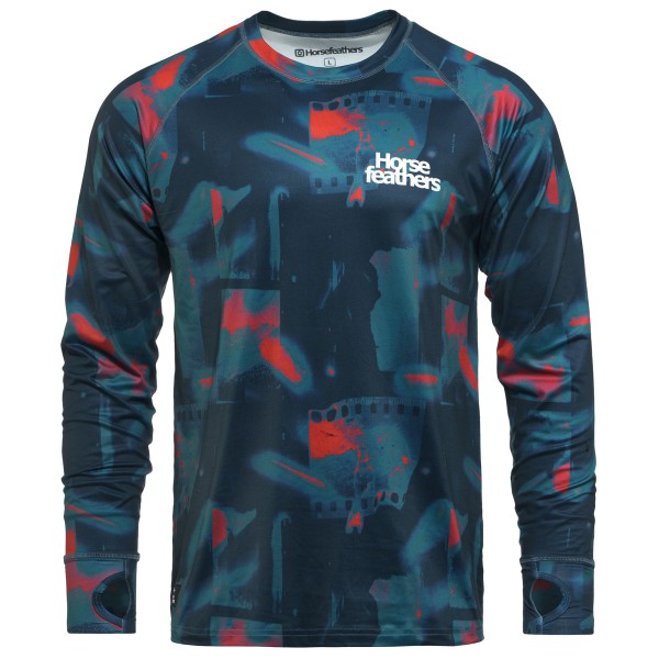 Horsefeathers - Riley Top - Kunstfaserunterwäsche Gr XL blau von Horsefeathers