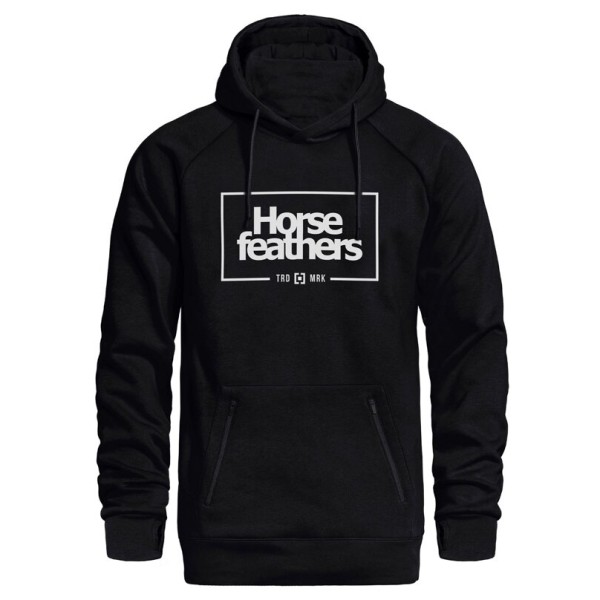 Horsefeathers - Sherman Sweatshirt - Hoodie Gr L schwarz von Horsefeathers