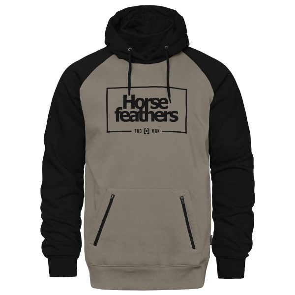 Horsefeathers - Sherman Sweatshirt - Hoodie Gr XXL grau/schwarz Horsefeathers - Sherman Sweatshirt - Hoodie Gr XXL grau/schwarz von Horsefeathers