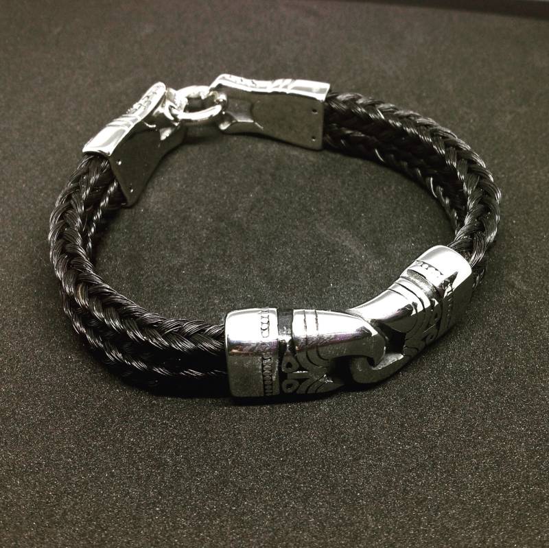 Pferd-Haar-Armband Mit Edelstahl-Verschlüsse von Horsepetjewellery