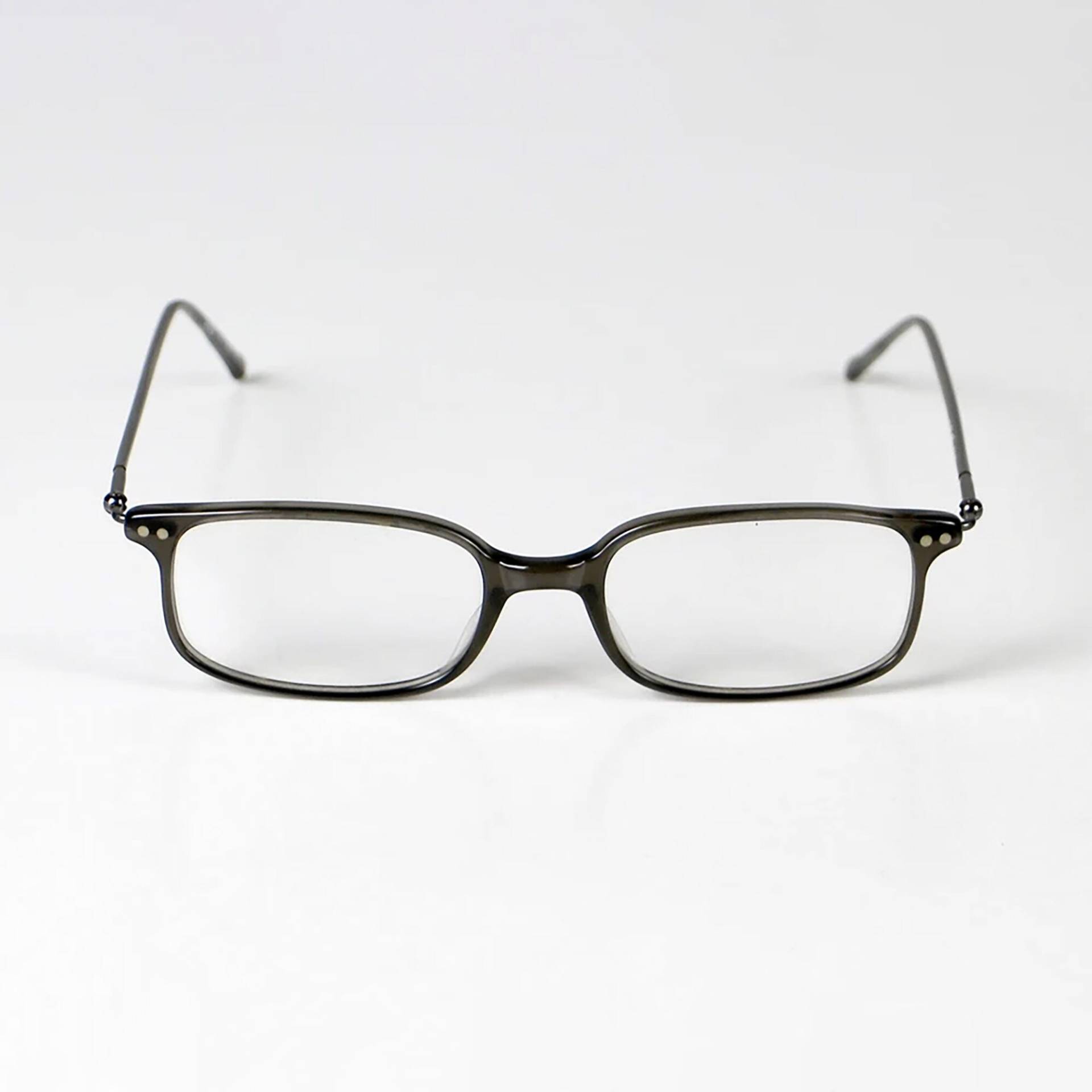 Vintage Brille, Italien Design Brillengestell, Dunkelgrau Brillenrahmen, Refurbish Brillenfassung von HorsesForCourses