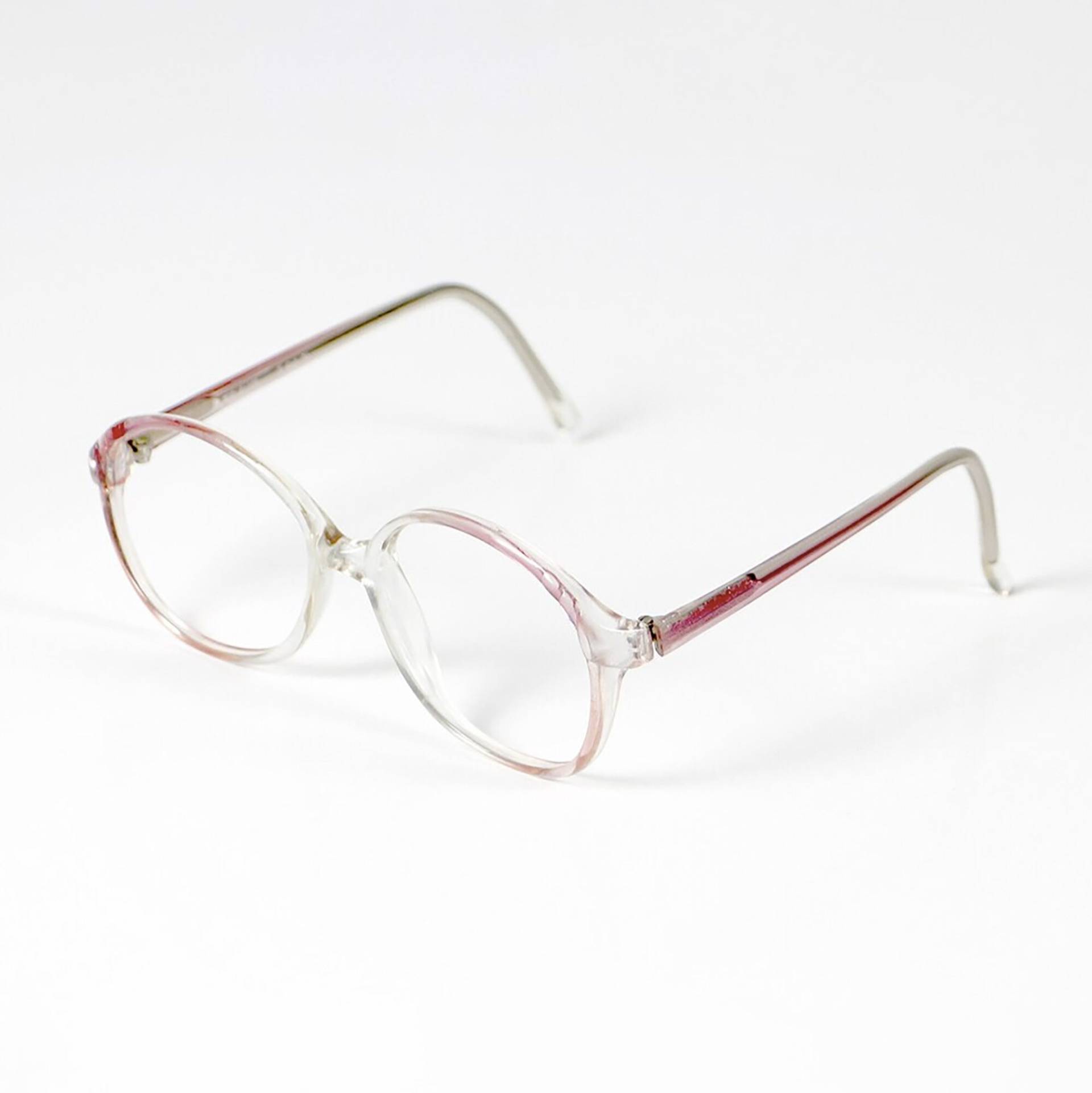 Vintage Oversize Brille Pink 80Er Vintage Oversize Brille Pink 80Er von HorsesForCourses