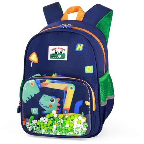 Hoseay Kindergartenrucksack Leicht Jungen Klein Rucksack Niedlich Blau Bagger Kindergarten Kleinkind Schulranzen Wasserdicht Schulrucksack kita Vorschule Mini 8L Tagesrucksack für 2-6 Jahre Hoseay Kindergartenrucksack Leicht Jungen Klein Rucksack Niedlich Blau Bagger Kindergarten Kleinkind Schulranzen Wasserdicht Schulrucksack kita Vorschule Mini 8L Tagesrucksack für 2-6 Jahre von Hoseay