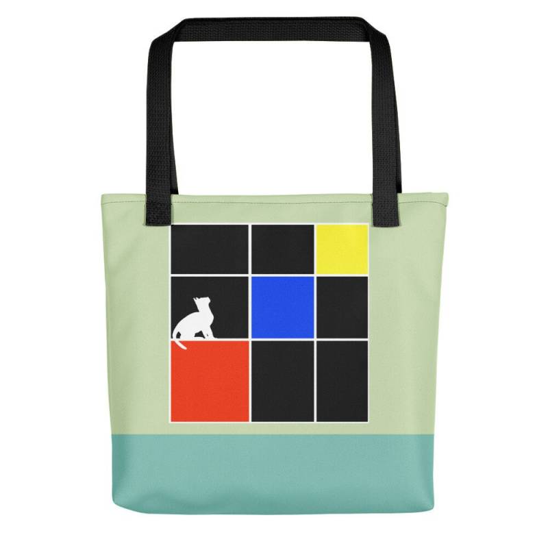 Montessori-Einkaufstasche - Perfekte Lehrer-Geschenk Risikoklasse Würfel Mit Katze von HoshikoStudio