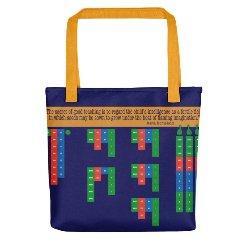 Montessori Tragetasche, Zitat, Stempelspiel - Perfektes Lehrer Geschenk von HoshikoStudio
