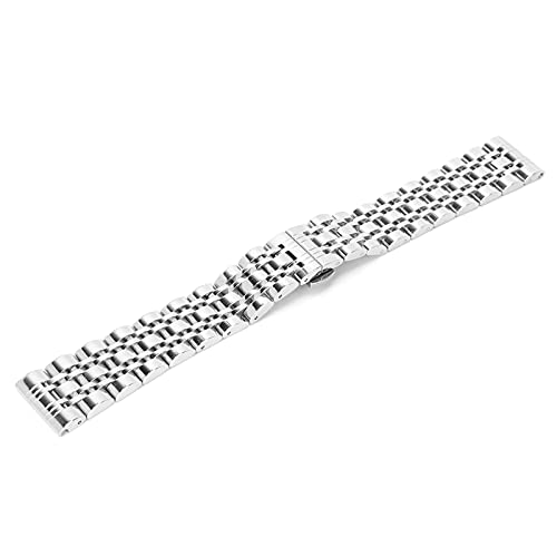 Hosie Uhrenarmband, Ersatz-Uhrenarmband, 21 Mm, Verstellbares Edelstahl-Uhrenarmband für Zuhause Hosie Uhrenarmband, Ersatz-Uhrenarmband, 21 Mm, Verstellbares Edelstahl-Uhrenarmband für Zuhause von Hosie
