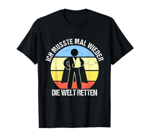 Ich Musste Die Welt Retten Armbruch Arm Gebrochen Kinder T-Shirt von Hospital Fashion
