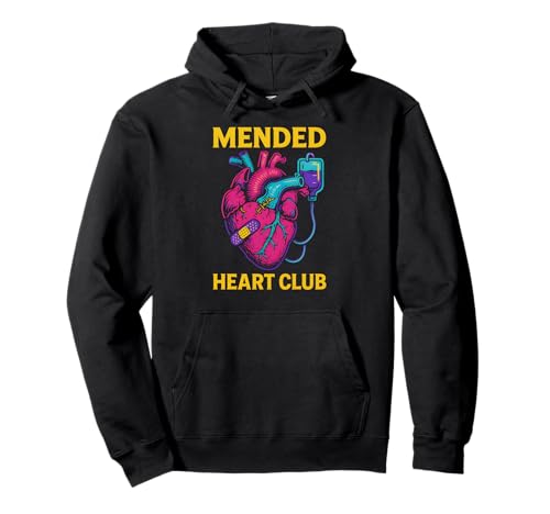 Cardiac Recovery Mended Heart Club Cool Get Well für Herren Pullover Hoodie von Hospital Patient Surgery Recover Doctor Nurse Wear