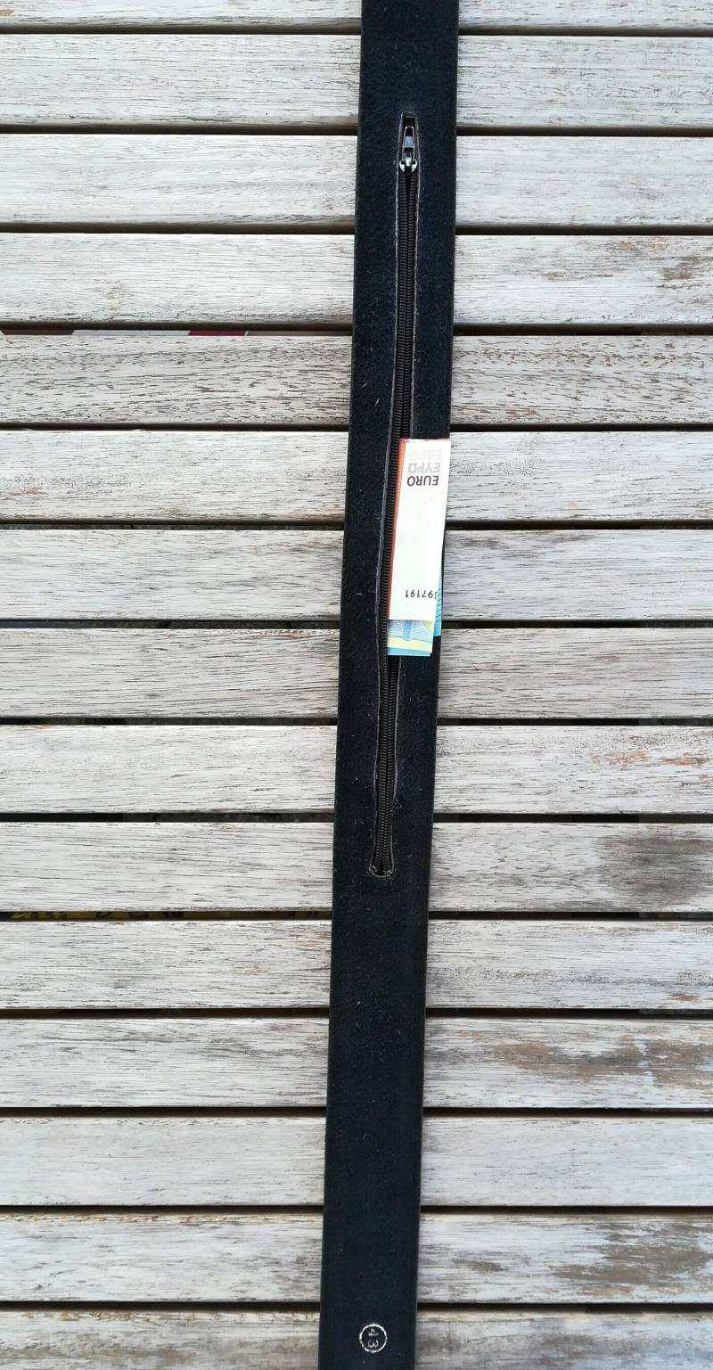 Tresorgürtel Gürtel Mit Geheimfach/Versteck Schutz Vor Diebstahl Schwarz von HossaUrban