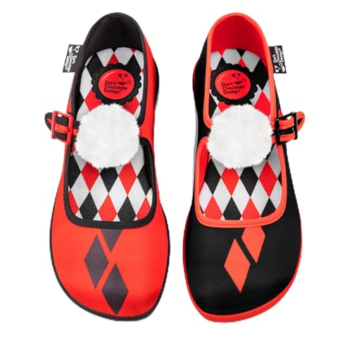 Hot Chocolate Design Chocolaticas Damen Mary Jane Flache Schuhe, Jinxie, 39.5 EU von Hot Chocolate Design