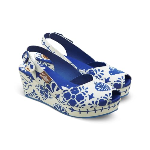 Hot Chocolate Design Chocolaticas Damen Sandalen, Talavera, 39.5 EU von Hot Chocolate Design