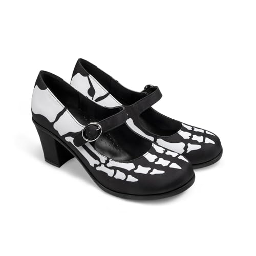 Hot Chocolate Design Damen Mid Heels, Beautiful Until Death, 39.5 EU von Hot Chocolate Design