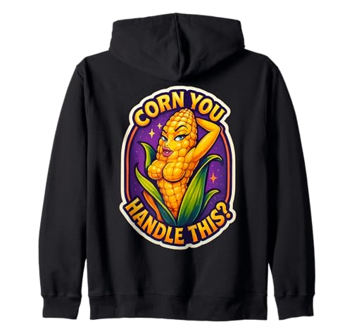 Hot Corn, du handhast Dieses Wortspiel „Maiskolben auf dem Maiskolben“ für Damen Kapuzenjacke Hot Corn, du handhast Dieses Wortspiel „Maiskolben auf dem Maiskolben“ für Damen Kapuzenjacke von Hot Corn You Handle This Womens Corncob Products