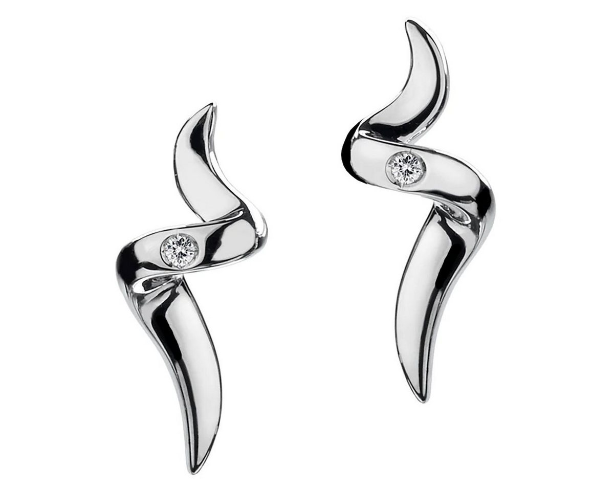 Hot Diamonds Paar Ohrstecker Diamant-e Silber Ohrstecker Sensual von Hot Diamonds