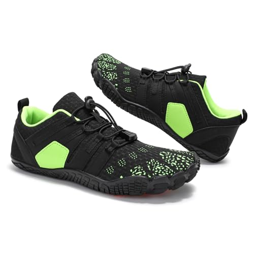Hot Dingding Barfußschuhe Herren für Wassersport, Wandern, Laufen & Strand, leichte Bequeme Outdoor-Wanderschuhe mit breiter Zehenbox von Hot Dingding
