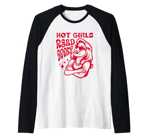 Heiße Mädchen lesen Buch Lustiges, fetziges Bücherwurm-Romanlesen Raglan Heiße Mädchen lesen Buch Lustiges, fetziges Bücherwurm-Romanlesen Raglan von Hot Girls Read Book Reading Club Women Gifts