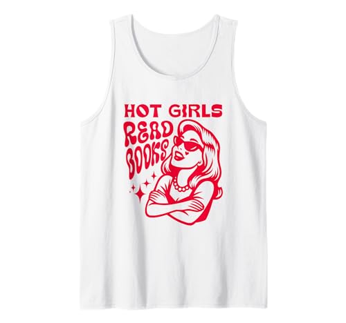 Heiße Mädchen lesen Buch Lustiges, fetziges Bücherwurm-Romanlesen Tank Top Heiße Mädchen lesen Buch Lustiges, fetziges Bücherwurm-Romanlesen Tank Top von Hot Girls Read Book Reading Club Women Gifts