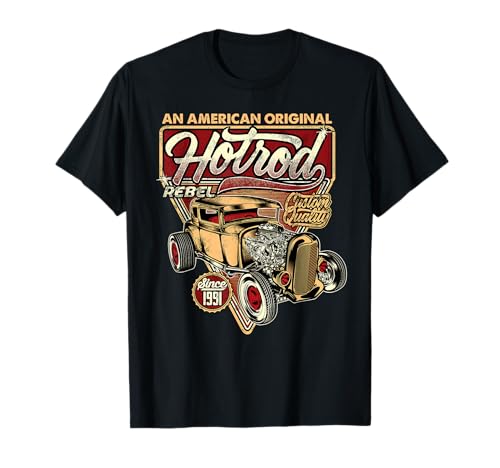 Vintage Hot Rod Speed and Power Shirt für Herren T-Shirt Vintage Hot Rod Speed and Power Shirt für Herren T-Shirt von Hot Rod Graphic Shirts MV&SG