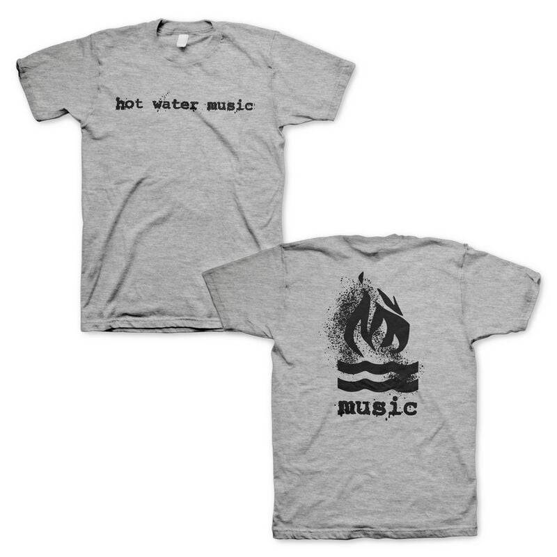 Hot Water Music T-Shirt - Traditional - S bis XXL - für Männer - Größe S - grau meliert  - Lizenziertes Merchandise! von Hot Water Music