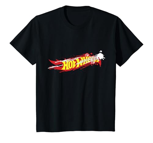 Kinder Hot Wheels Flame Logo Kinder T-Shirt von Hot Wheels