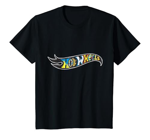 Kinder Hot Wheels Grafik Logo Kinder T-Shirt von Hot Wheels