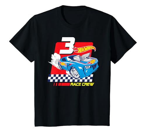 Kinder Hot Wheels - Race Crew 3 Jahre alt T-Shirt von Hot Wheels