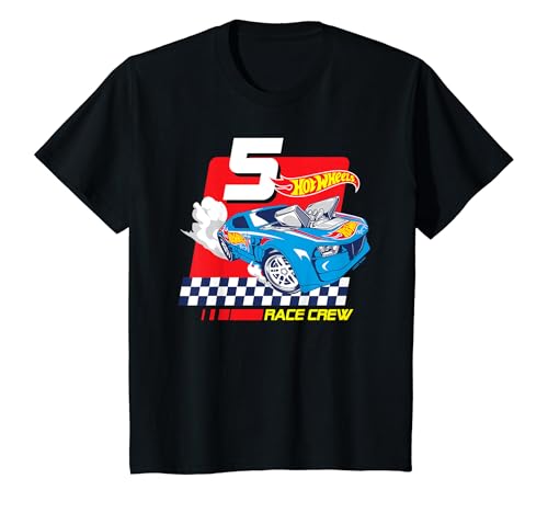 Kinder Hot Wheels - Race Crew 5 Jahre alt T-Shirt von Hot Wheels