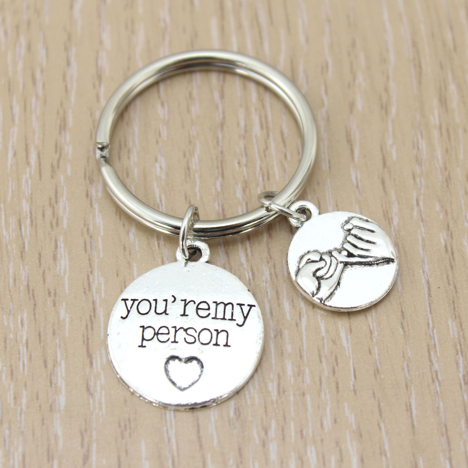 Sie Sind Meine Person Schlüsselanhänger, Pinky Versprechen Valentinstag Geschenk, Geschenk Für/Ihn, Beste Freund/Freundin von HotBeads4u