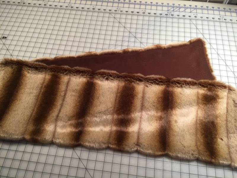 Sale Kunstpelz Wrap, Geschorener Chinchilla Schal, Frauen Breiter Und Langer Pelzumhang von HotHats